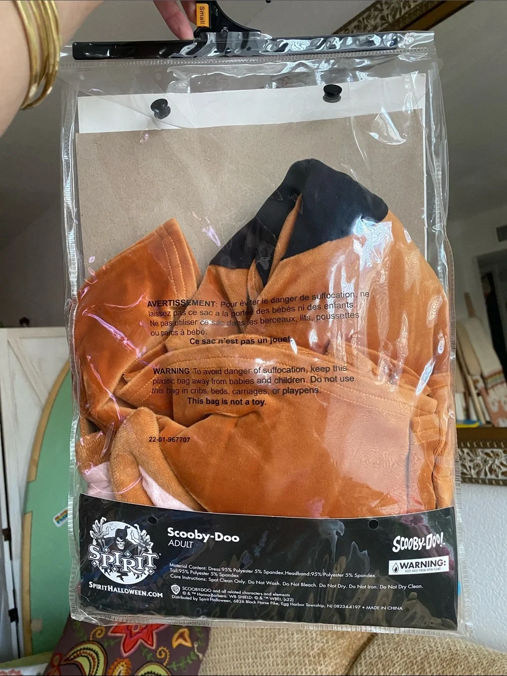 🌼 NWT Scooby-Doo Inspired Women's Costume Dress Halloween Costume - Picture 3 of 3